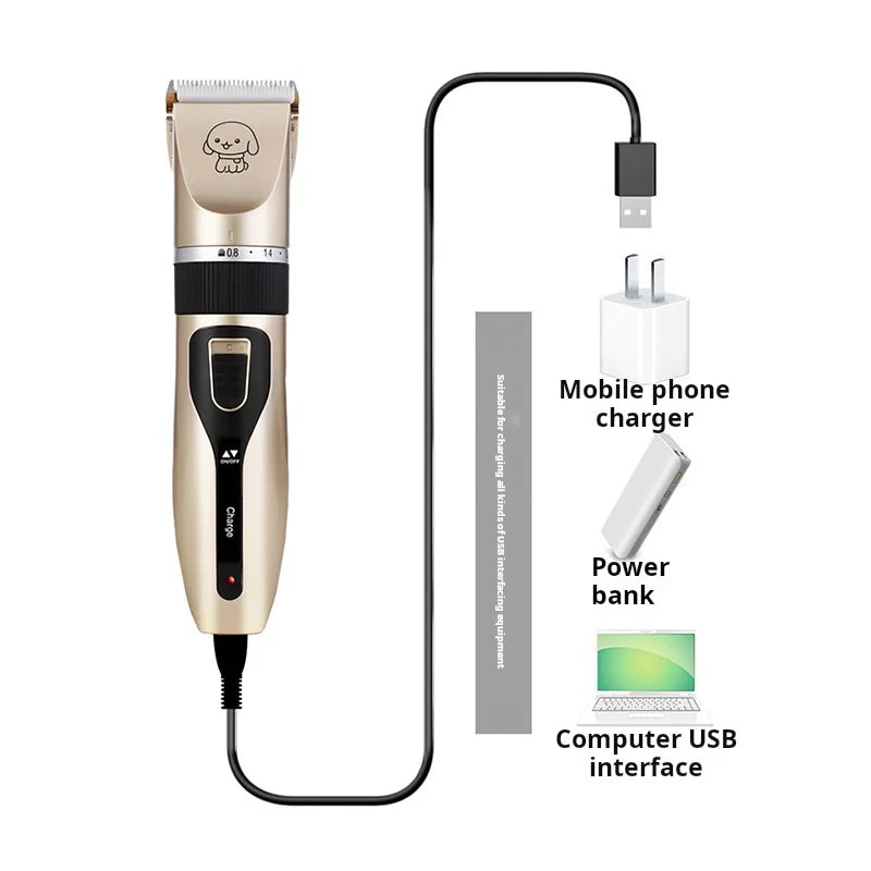 Premium Pet Grooming Clipper Kit