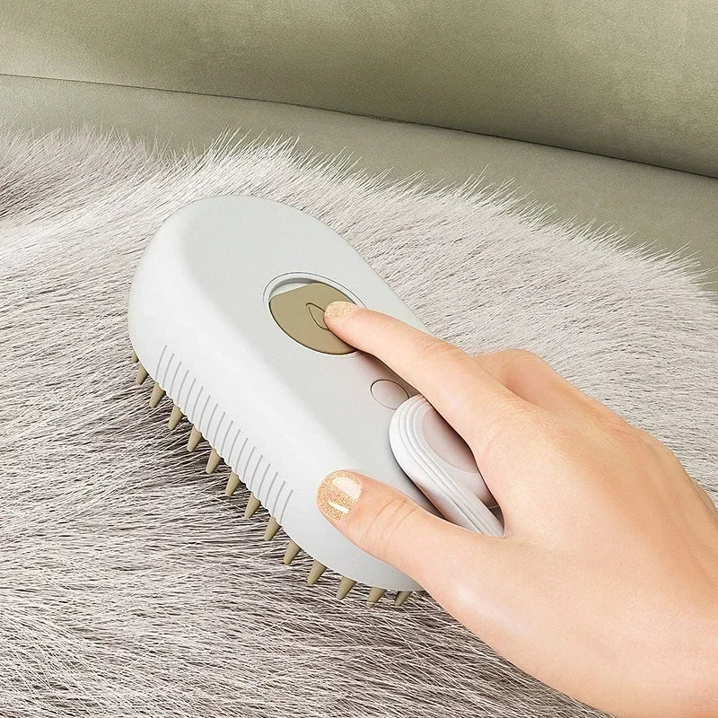 Pampered Pet Steam Grooming Brush