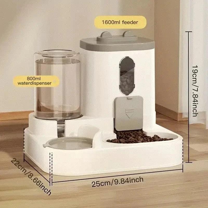Automatic Pet Feeder & Water Dispenser