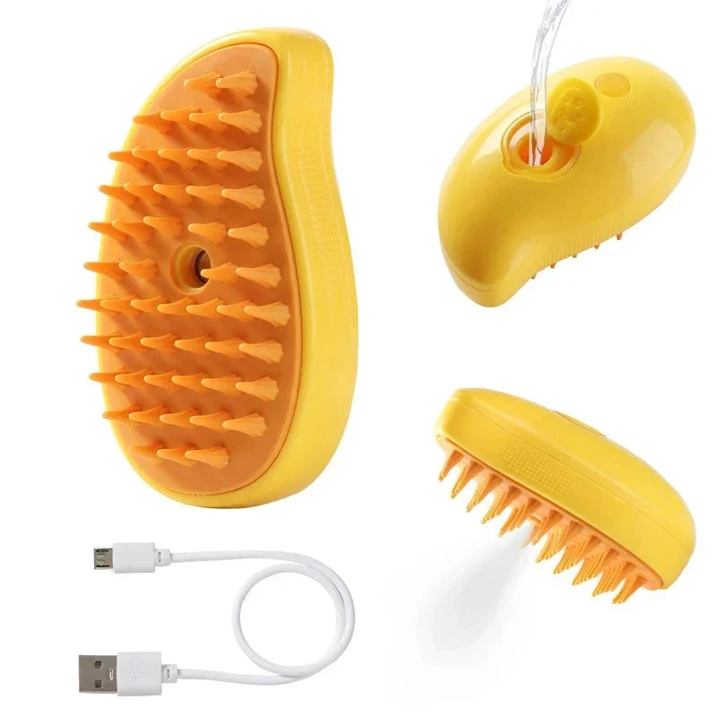 Pampered Pet Steam Grooming Brush